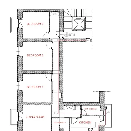 Apartman Brusilva Al Colosseo Róma